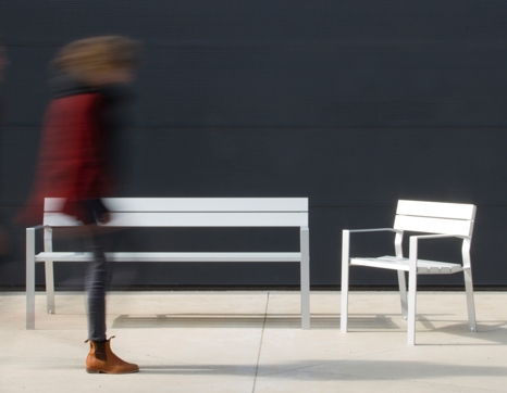 Image of Harpo aluminio bænk product