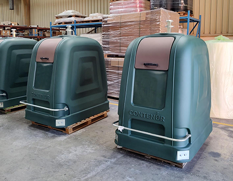 Image of Affaldscontainer 2000L 2SIDE System product