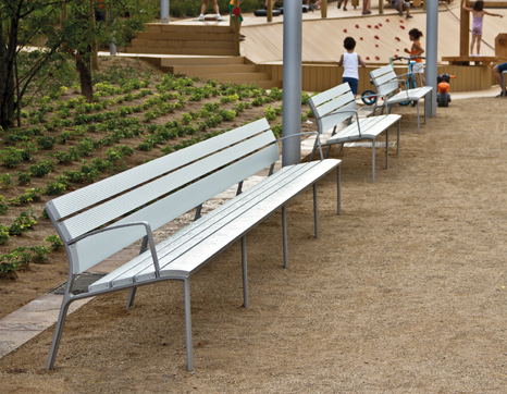 Image of Neoromantico Liviano aluminium bænk product