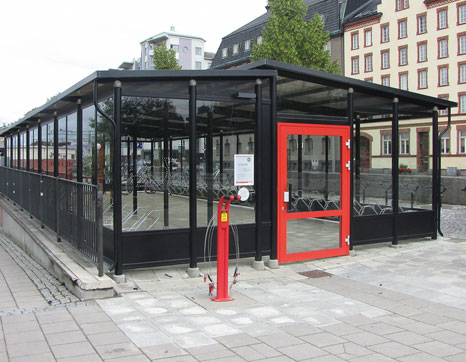 Image of Funkis overdækket cykelparkering product