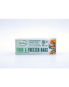 Compostable Food & Freezer bags 6L