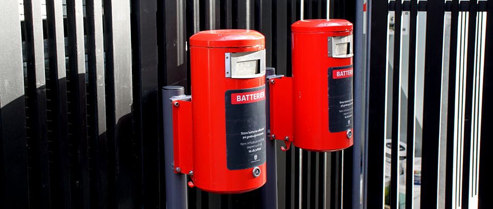 Image of Undgå containerbrande forårsaget af batterier 