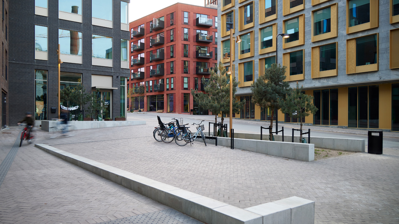 Image of Arne LED gadelampe i Carlsberg Byen 